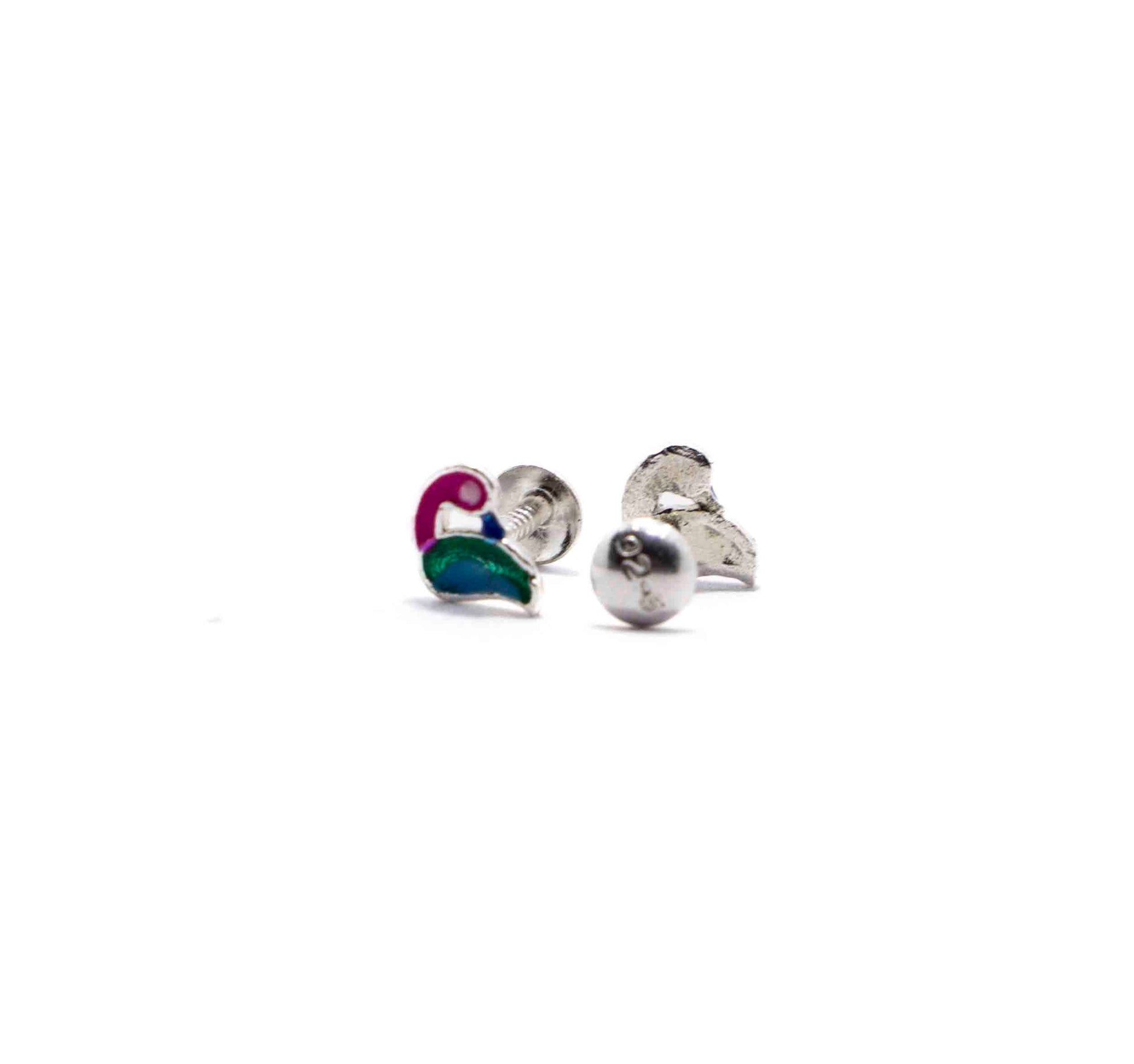 Love Bird Silver 925 Studs