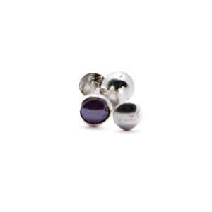 Blue Dot Silver 925 Studs