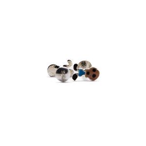 Blue Cartoon Silver 925 Studs