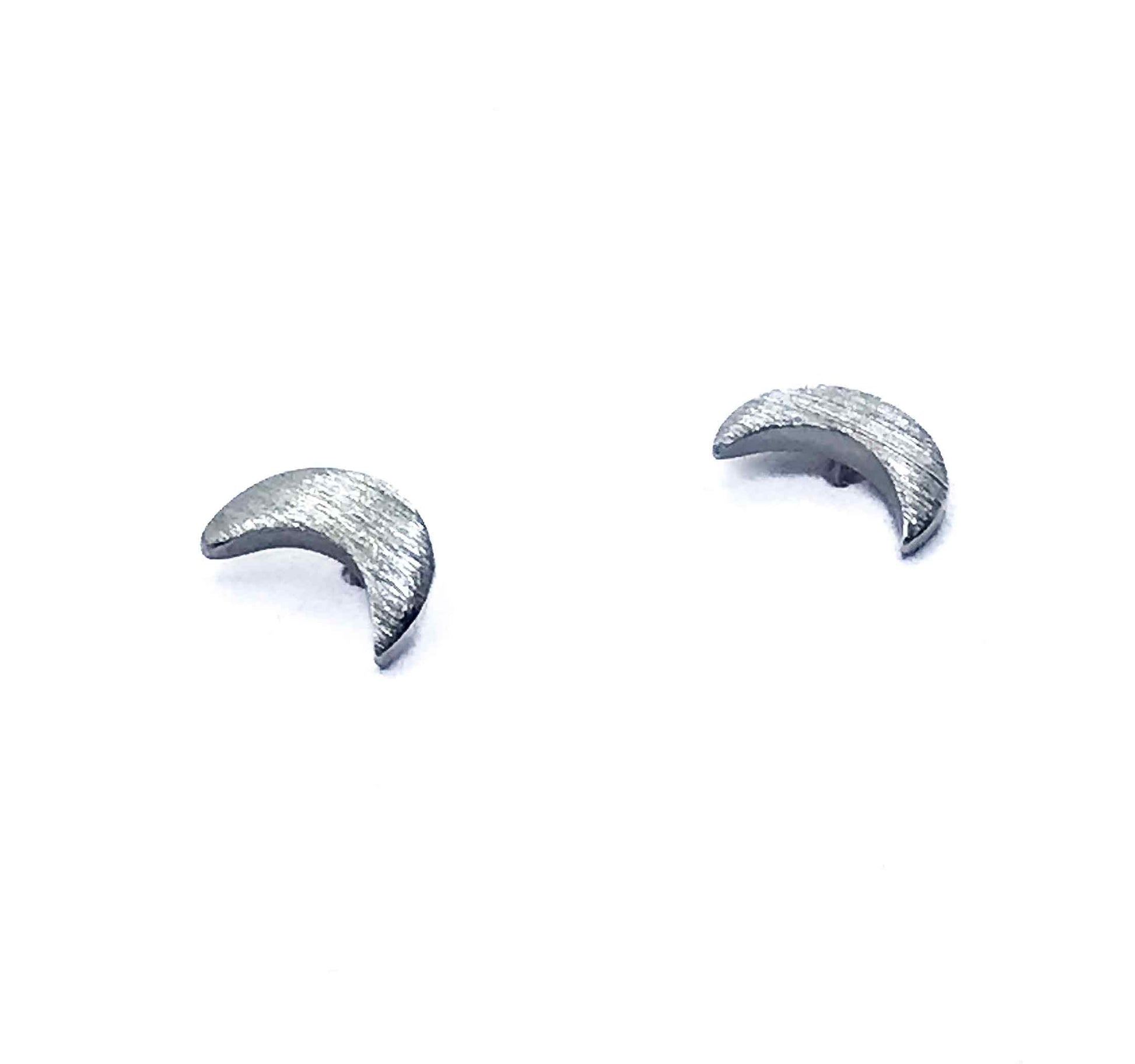 Half Moon Silver 925 Studs