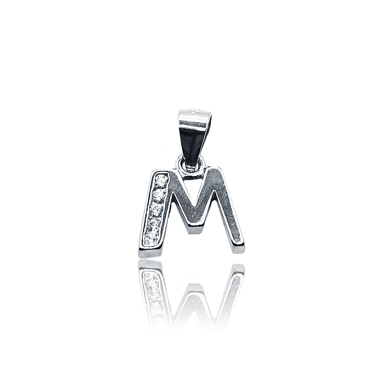 M Shape Silver 925 Pendant