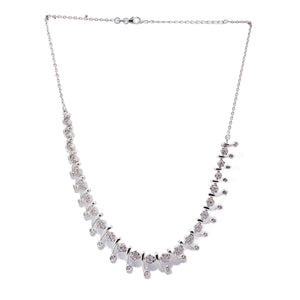 Dazzling Daisy Silver 925 Necklace