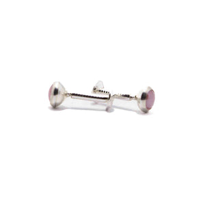 Pink Dot Silver 925 Studs