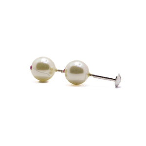 Cream Pearl Silver 925 Studs