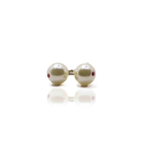 Cream Pearl Silver 925 Studs