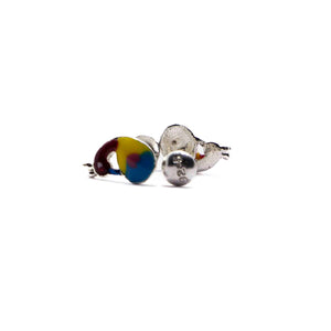 Rainbow Lorikeet Silver 925 Studs