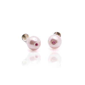 Rosaline Pearl Silver 925 Studs