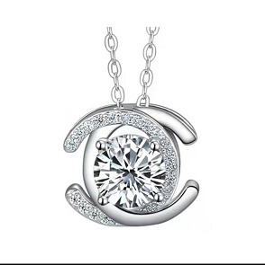 Cristina Moissanite Silver 925 Chain