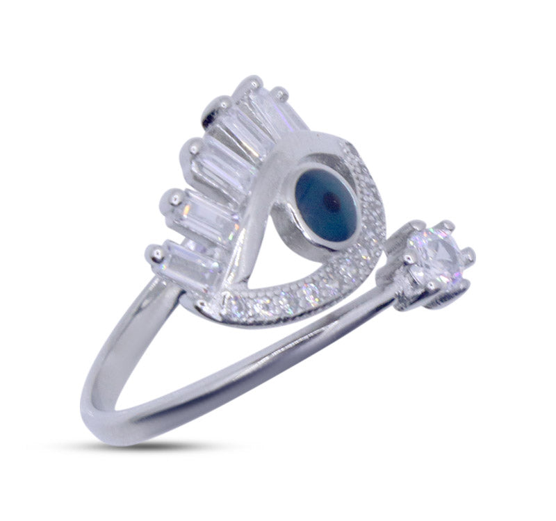 Blue Eye Silver 925 Ring