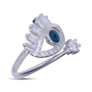 Blue Eye Silver 925 Ring