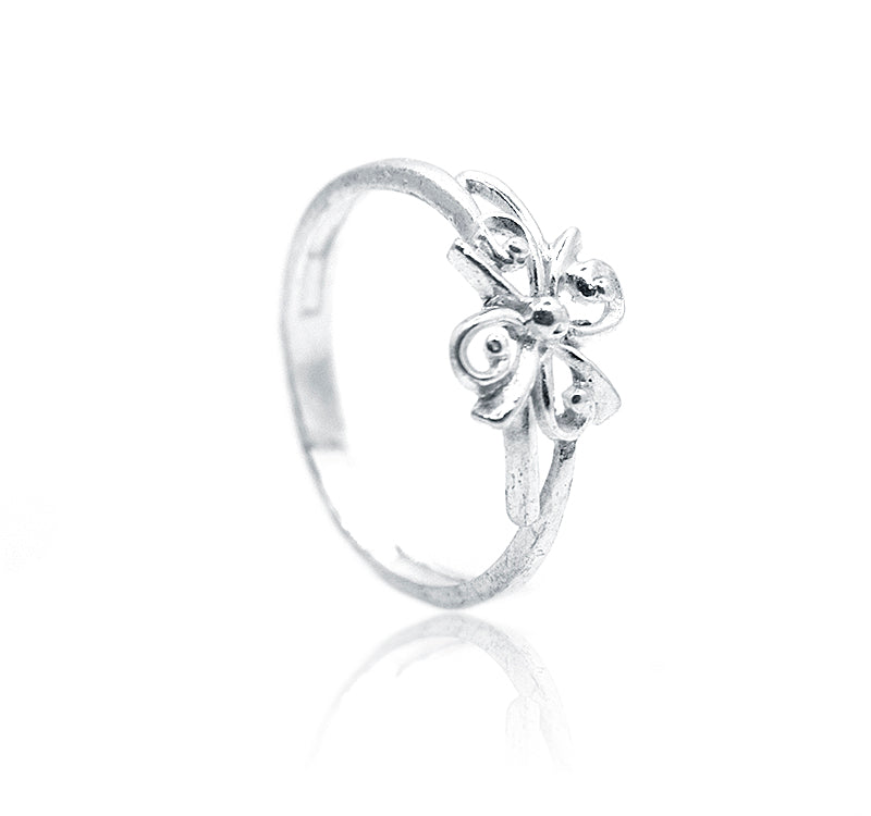 4 Petals Silver 925 Ring