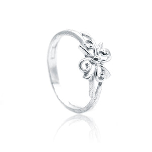 4 Petals Silver 925 Ring