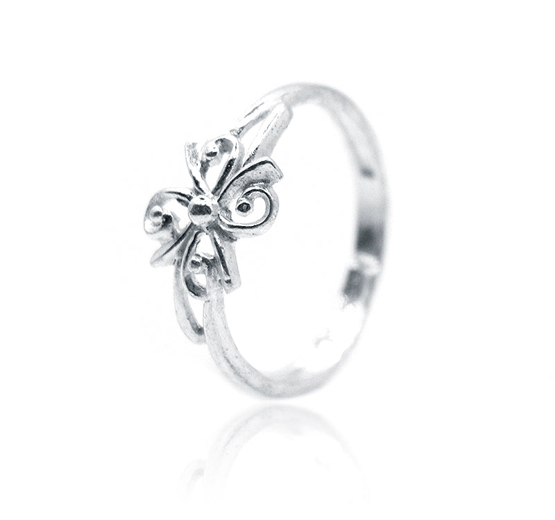 4 Petals Silver 925 Ring