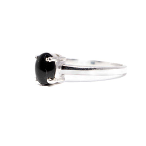 Shanice Black Silver 925 Ring