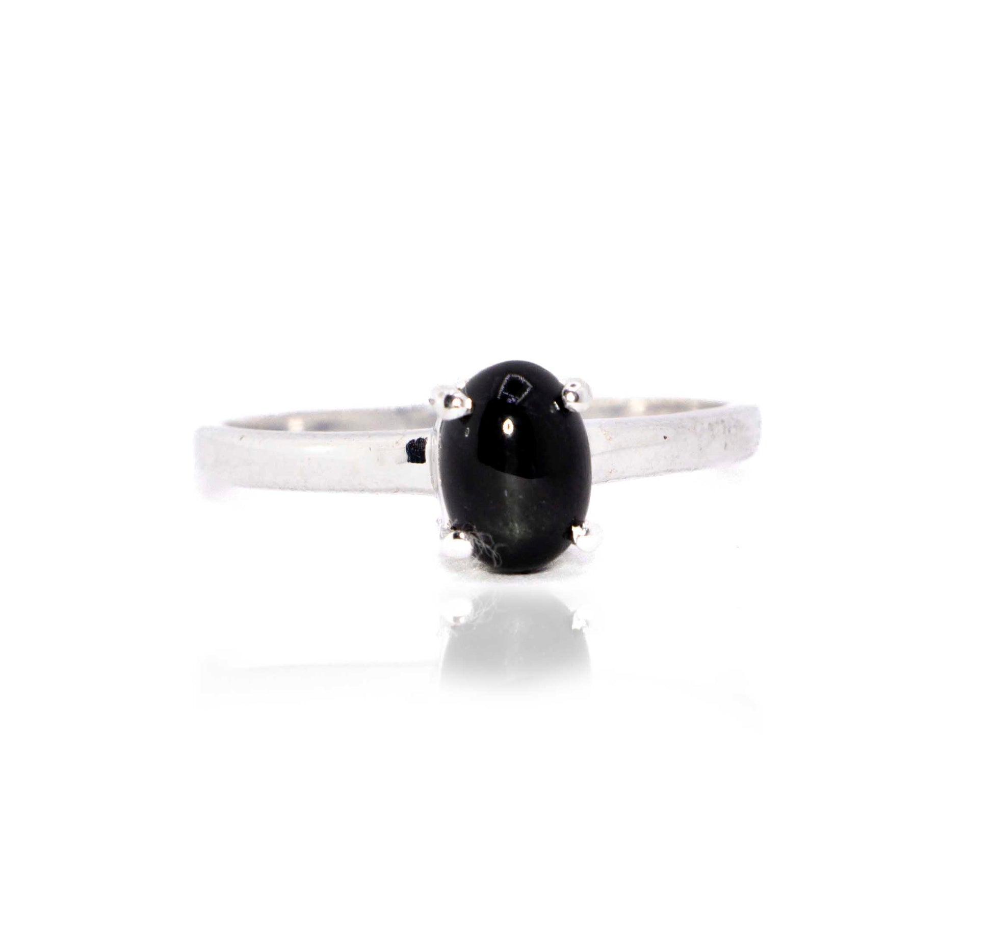 Shanice Black Silver 925 Ring