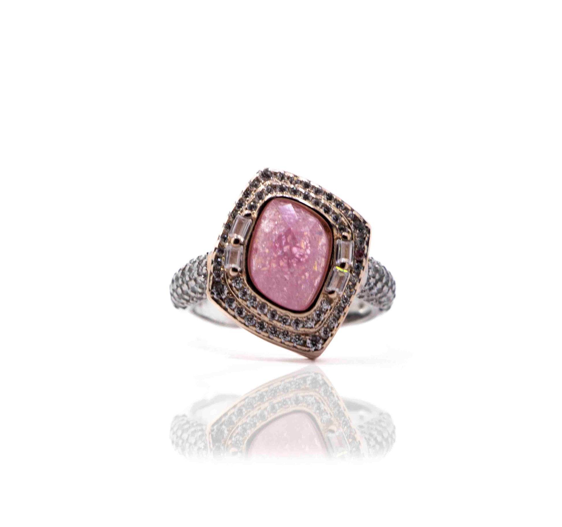 Barbie Pink Silver 925 Ring