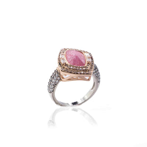 Barbie Pink Silver 925 Ring