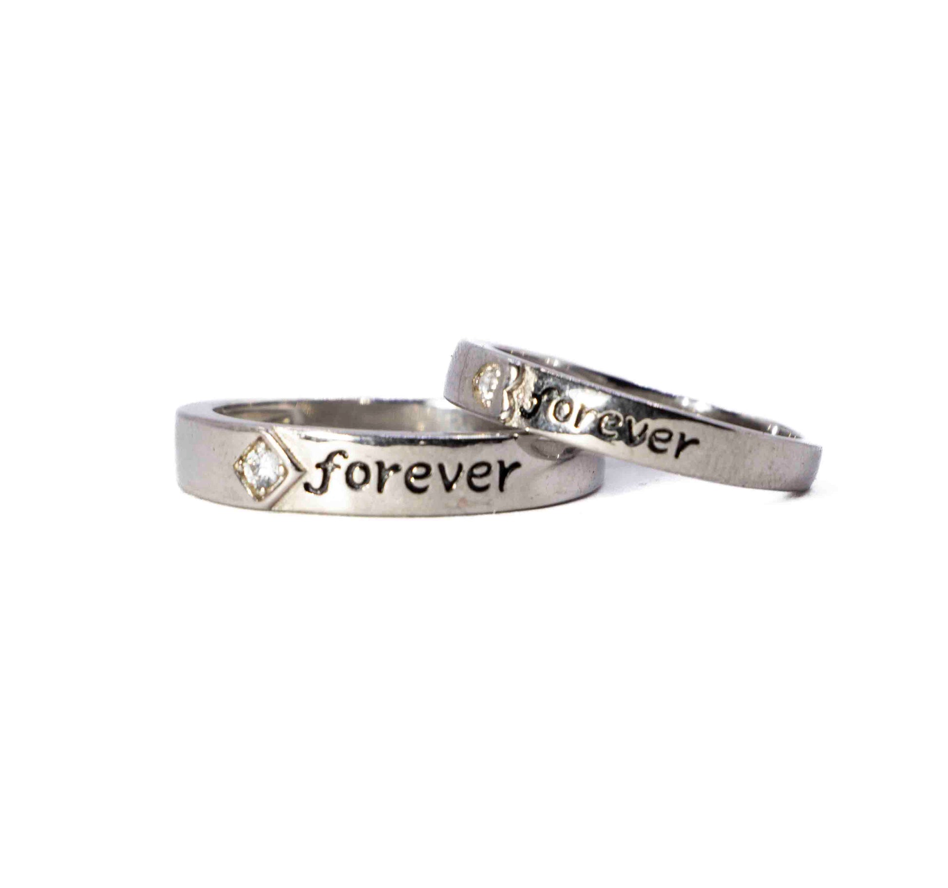 Forever Couple Ring Silver 925 Ring