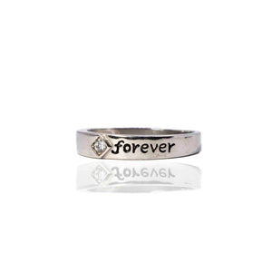 Forever Couple Ring Silver 925 Ring