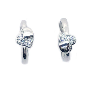 Shining Heart Silver 925 Toe Ring