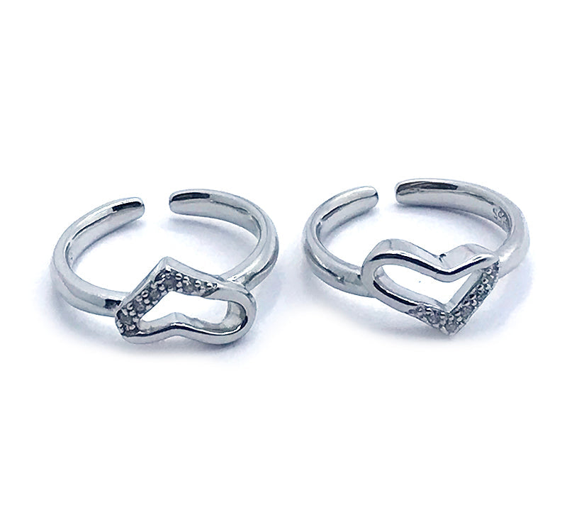 Dil Silver 925 Toe Ring