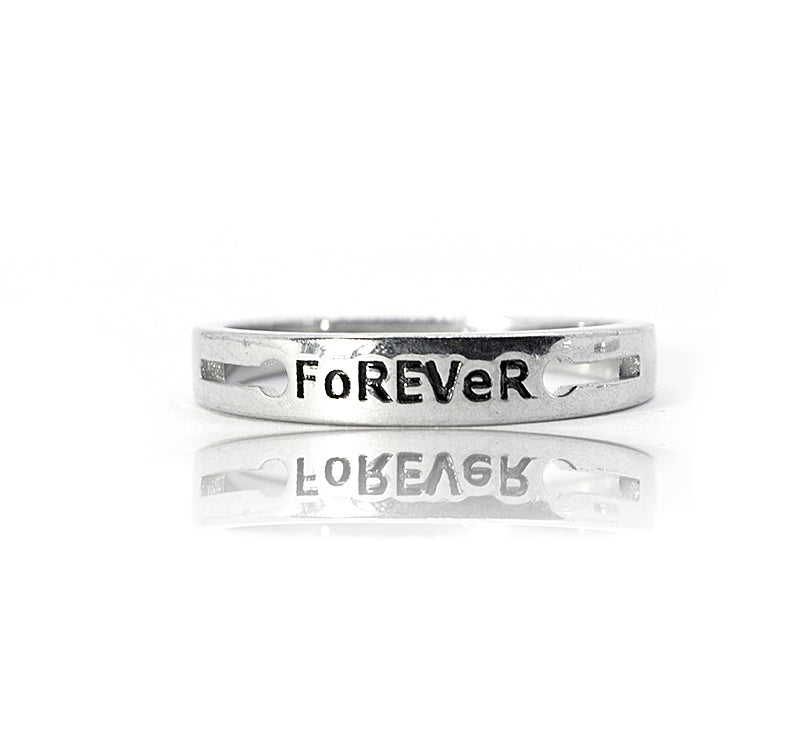 Forever Love Couple Ring Silver 925 Rings