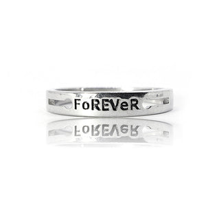 Forever Love Couple Ring Silver 925 Rings