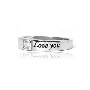 Studded Couple Ring Silver 925 Rings