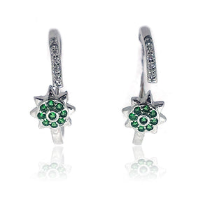 Green Star Silver 925 Toe Ring