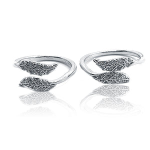 Willow Leaves Silver 925 Toe Ring