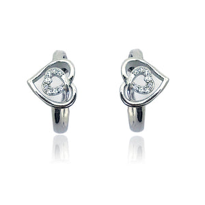 Blingy Heart Silver 925 Toe Ring