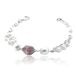 Tilly Pearl Silver 925 Bracelet