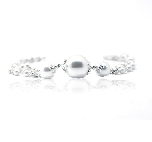 Cinderella Pearl Silver 925 Bracelet