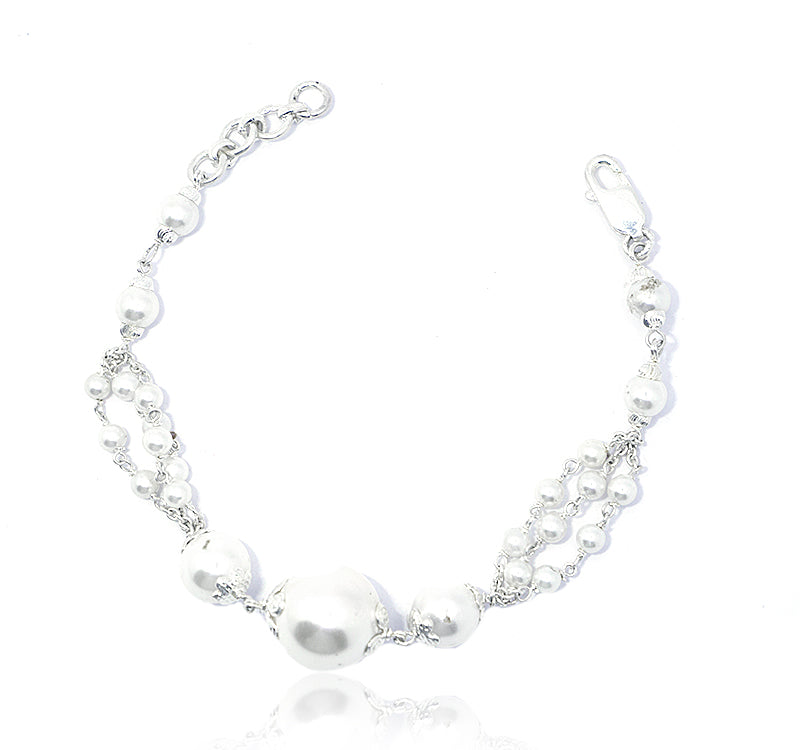 Cinderella Pearl Silver 925 Bracelet