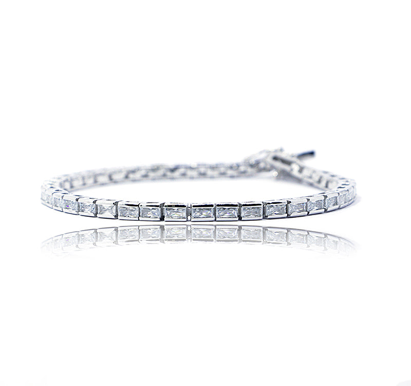 Shining Diva Silver 925 Bracelet