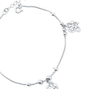 Butterfly Charms Silver 925 Bracelets