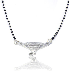 Aadyaa Silver 925 Mangalsutra Necklace