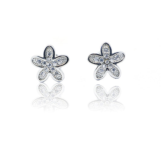 Flower Silver 925 Studs