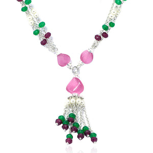 Shradha Silver 925 Necklace Set