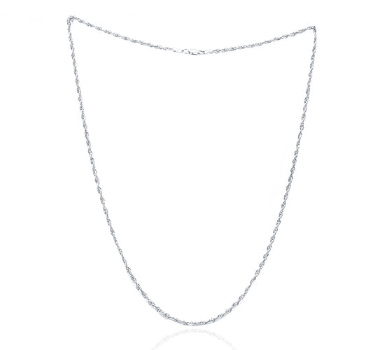 Entwined Silver 925 Pendent Chain