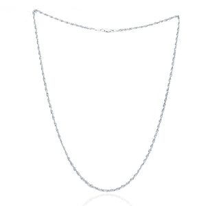 Entwined Silver 925 Pendent Chain