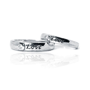 Valentine Couple Ring Silver 925 Rings