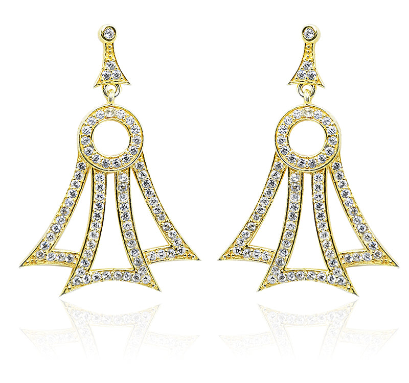 Aarti Silver 925 Dangler Earring