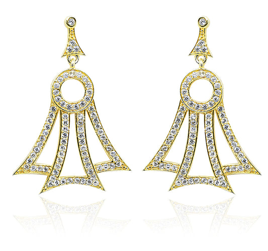 Aarti Silver 925 Dangler Earring