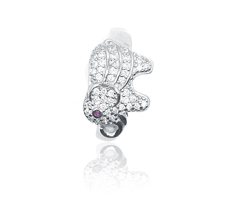 The Elephant  Silver 925 Ring