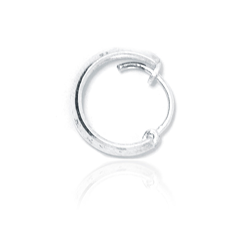 Angela Silver 925 Hoop Earring