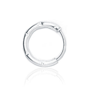 Satvik Silver 925 Hoop Earrings