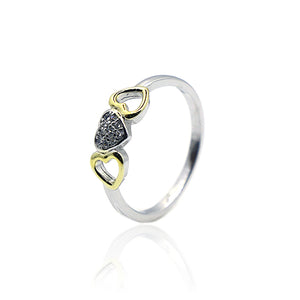 Kalini Heart Silver 925 Ring