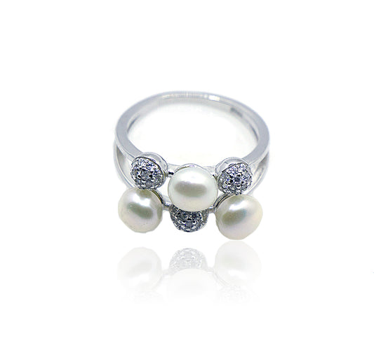 Iccha Pearl Silver 925 Ring