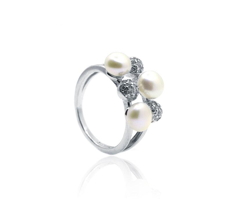 Iccha Pearl Silver 925 Ring